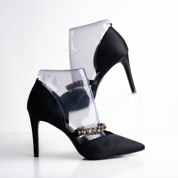 Boden Womens Heels Crystal Strap Pumps Court Shoes Black Sz US 9 EU 40 NWOB - Picture 3 of 9